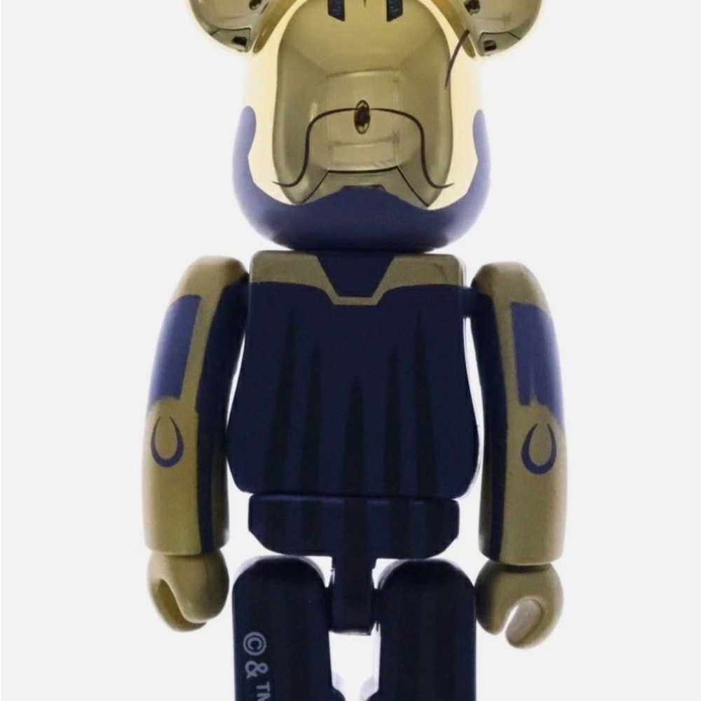 MEDICOM TOY Size100% BE@RBRICK BLACK ADAM 100% Bearbrick Black Adam Figure - Picture 4 of 7